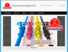 Tablet Screenshot of ferrovalvulas.com